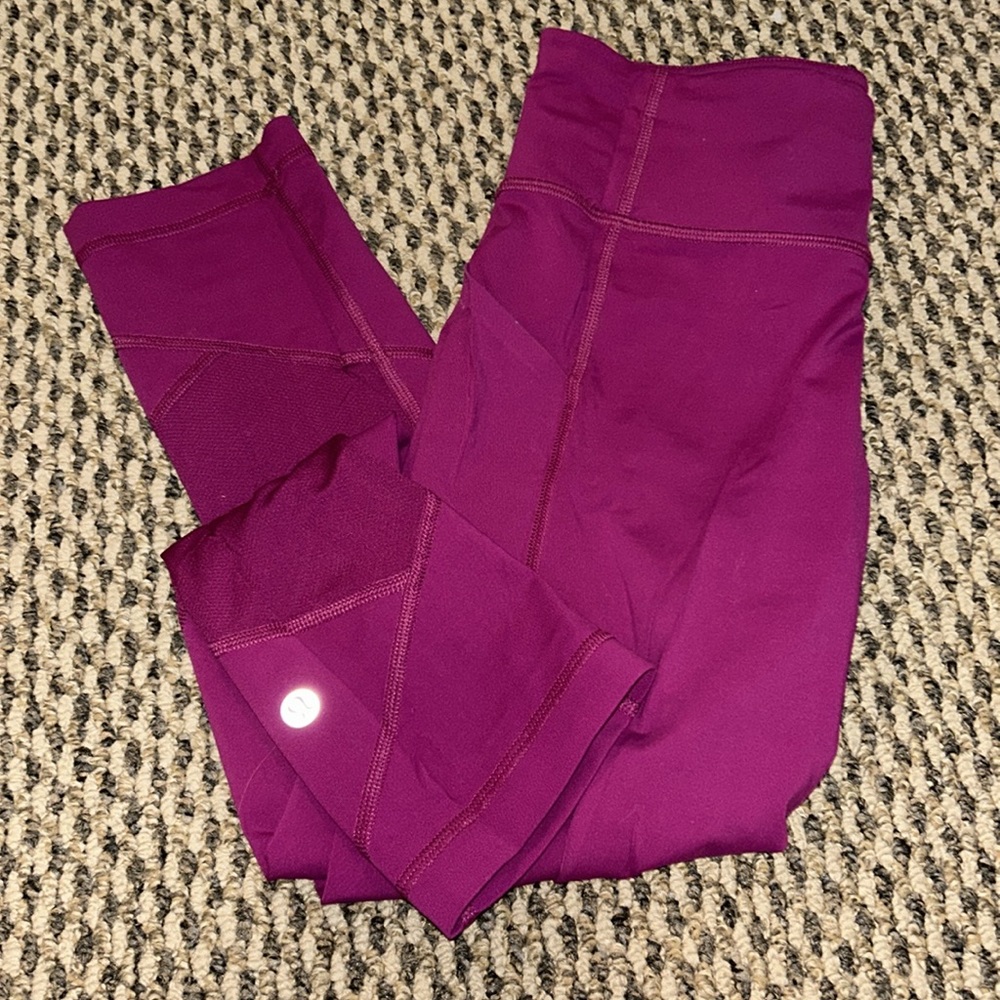 Lululemon cropped leggings size 2